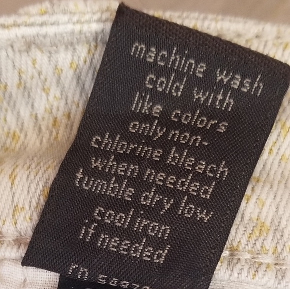 The Limited 678 Ankle Zip Flattering Fit Floral Jeans - Picture 10 of 10